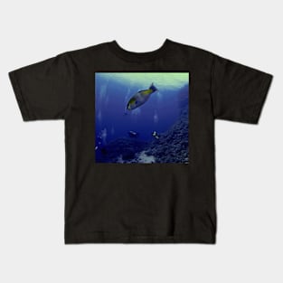 WHO NEEDS A YELLOW SUBMARINE? Kids T-Shirt